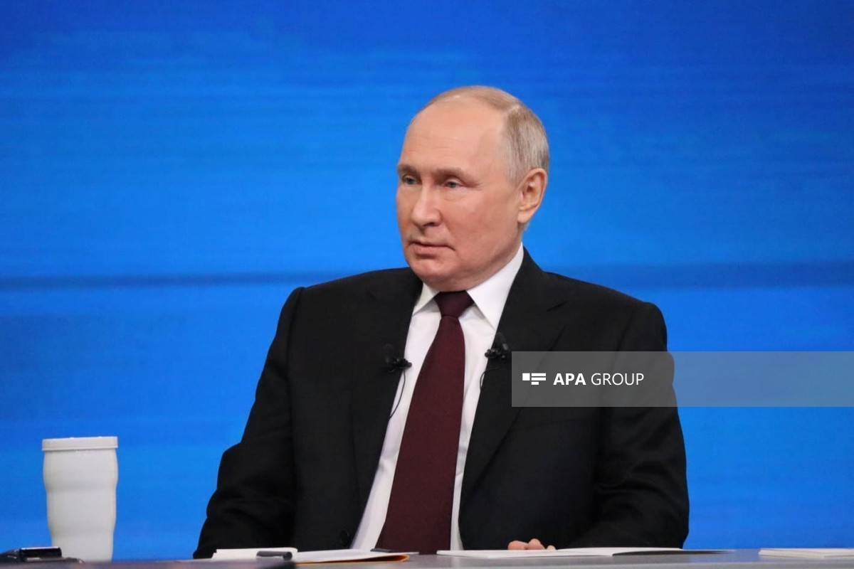 Президент России Владимир Путин